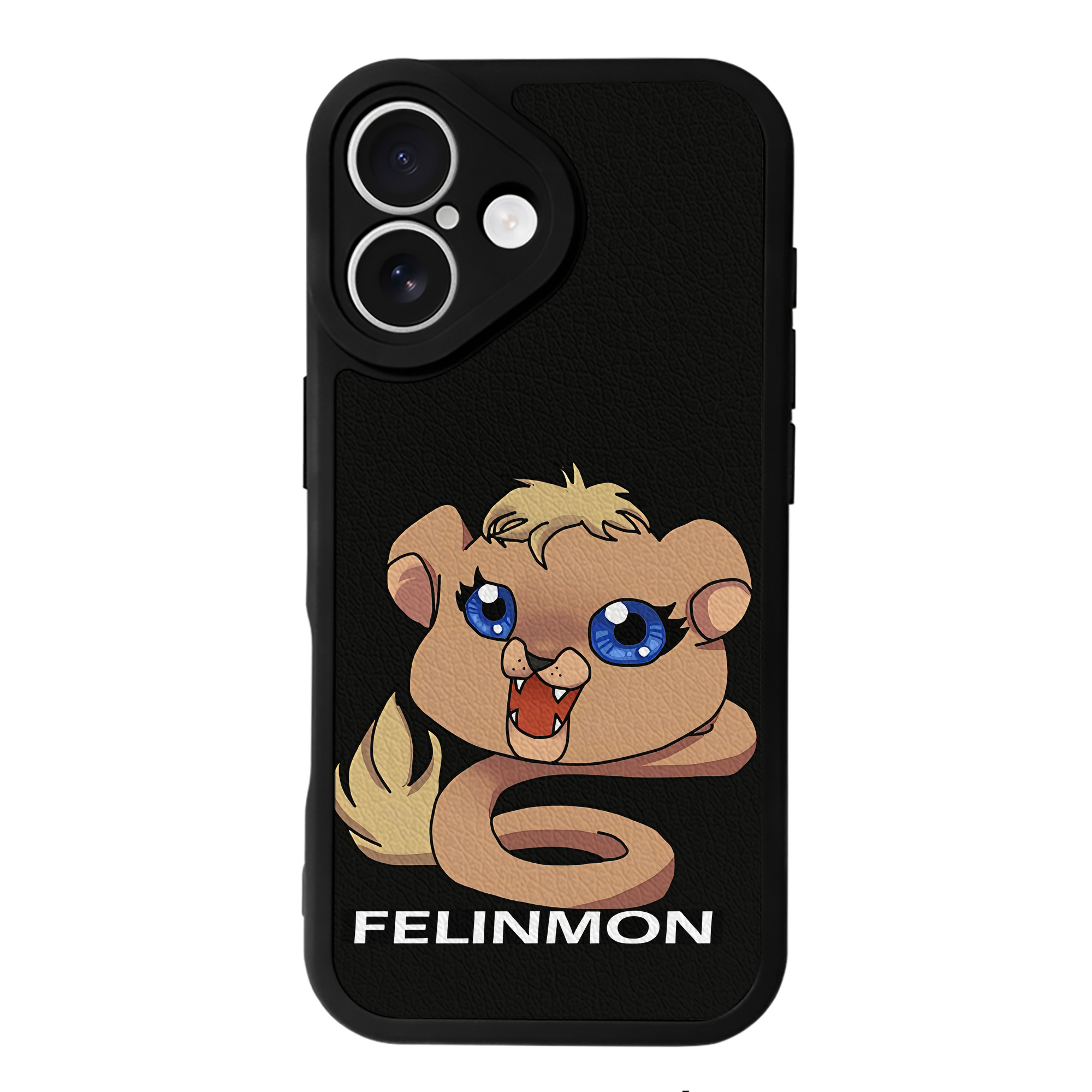 （画像用） Digimon デジタルモンスター/デジモン 【iPhone 16シリーズ対応】シリコンスマホケース（レザー調） 材質：シリコン